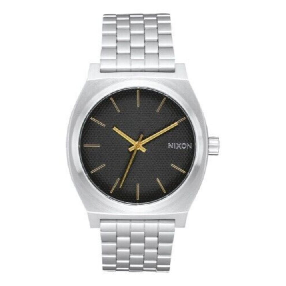 Nixon A045-2730 Unisex Watch Time Teller Silver 37mm Stainless Steel